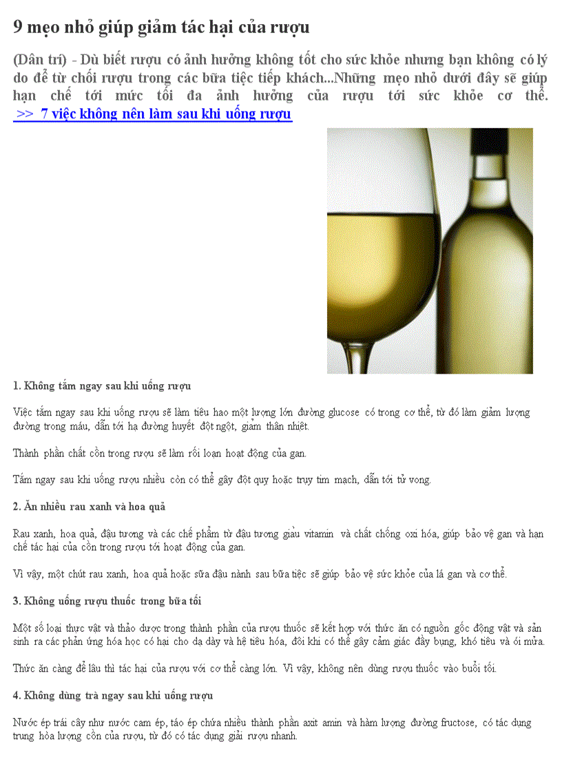 image for page 9meo nho giup giam tac hai cua ruou