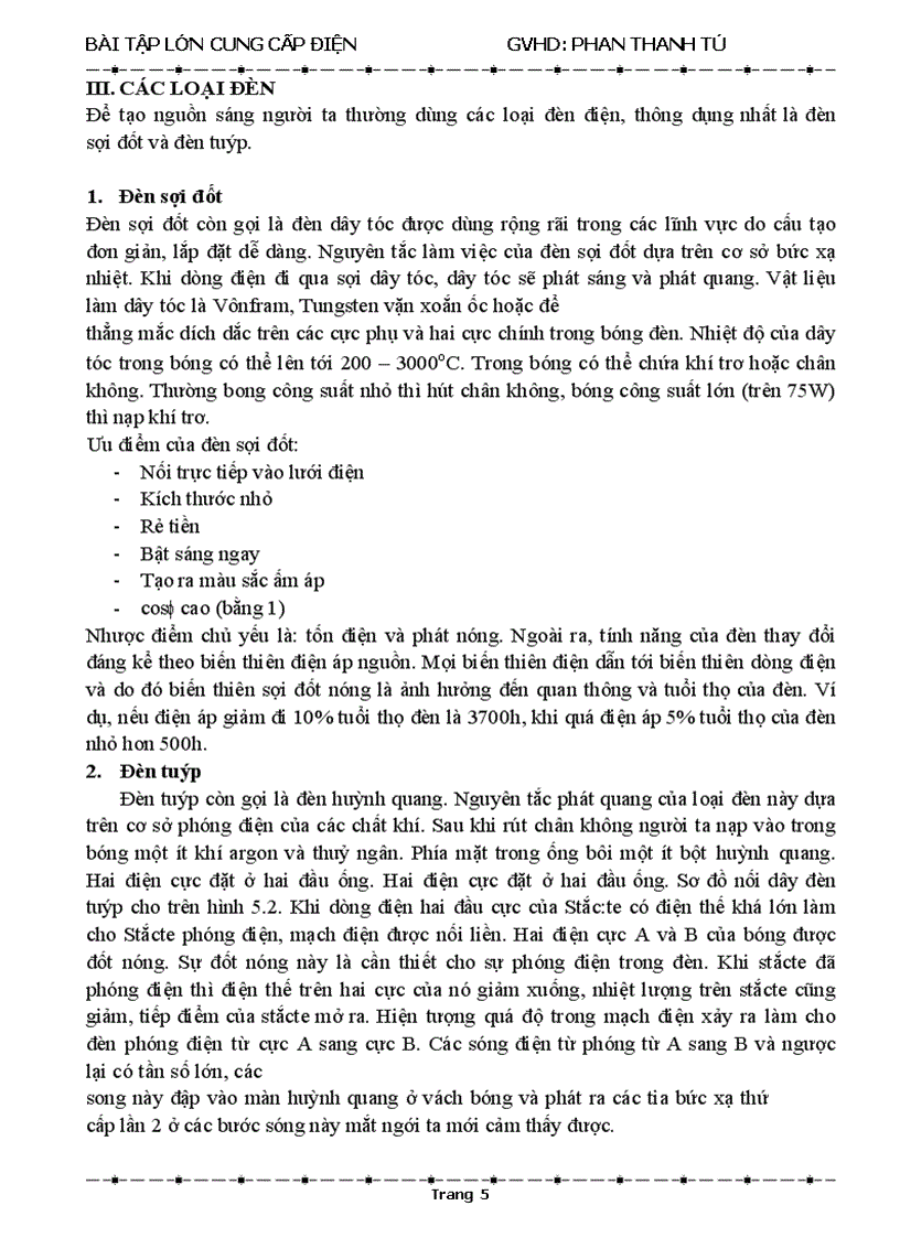 image for page Bài báo cáo cung cấp điện