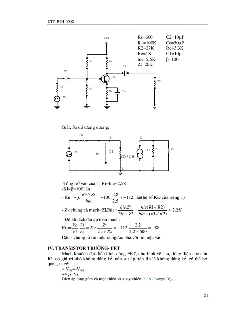 image for page Bài giảng kĩ thuật mạch điện tử