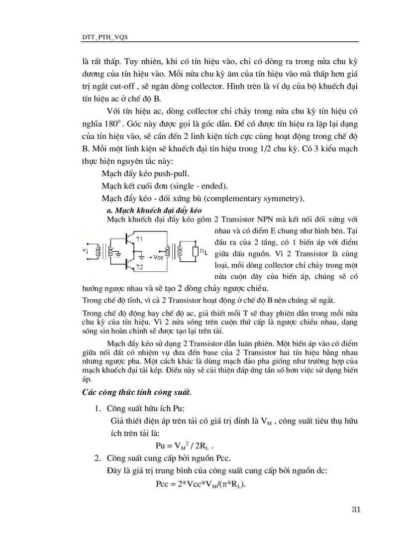 image for page Bài giảng kĩ thuật mạch điện tử