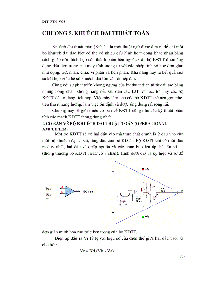 image for page Bài giảng kĩ thuật mạch điện tử