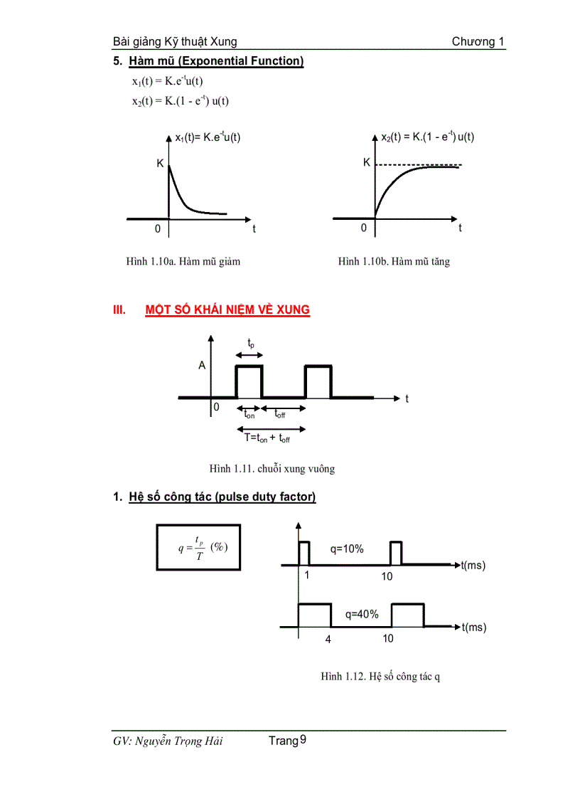 image for page Bài giảng kỹ thuật xung 1