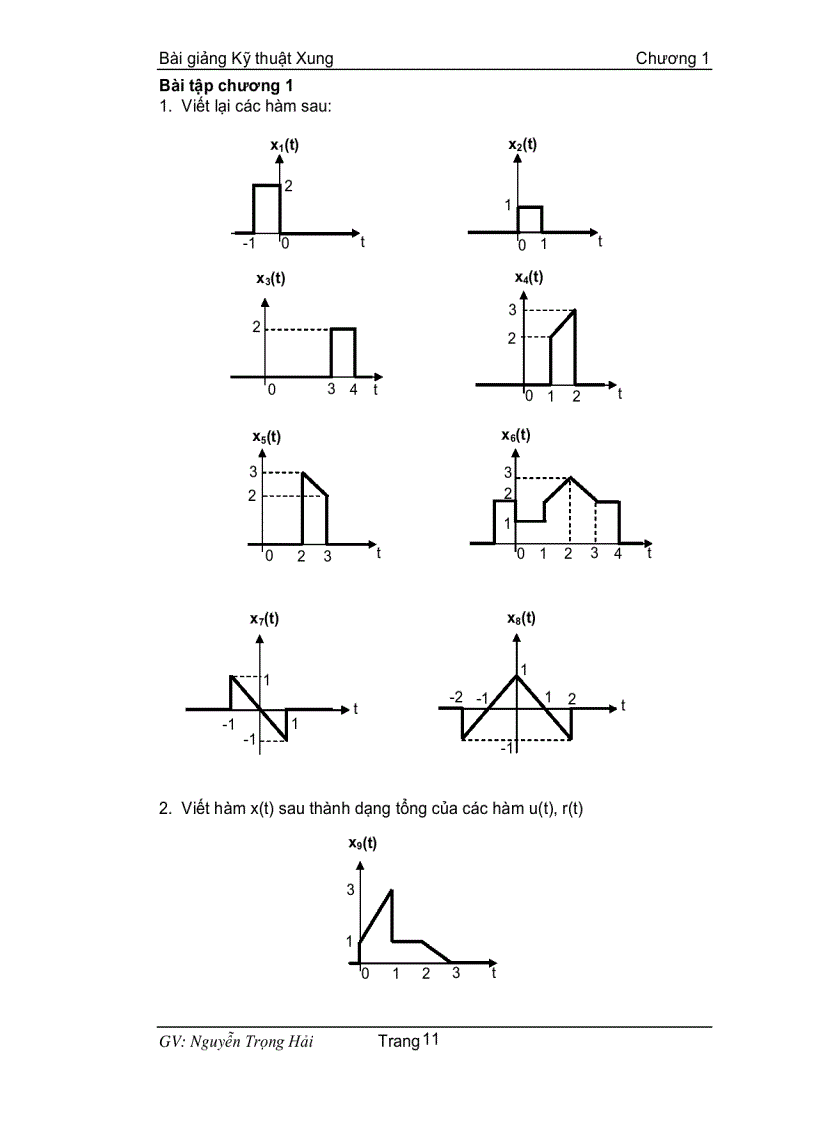 image for page Bài giảng kỹ thuật xung 1