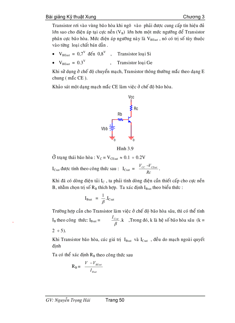image for page Bài giảng kỹ thuật xung 3