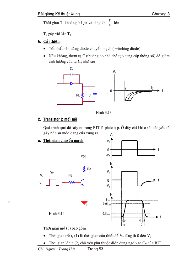 image for page Bài giảng kỹ thuật xung 3