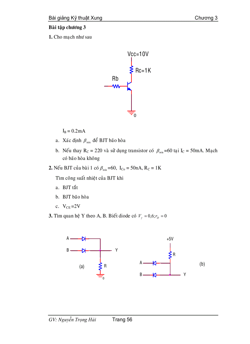 image for page Bài giảng kỹ thuật xung 3