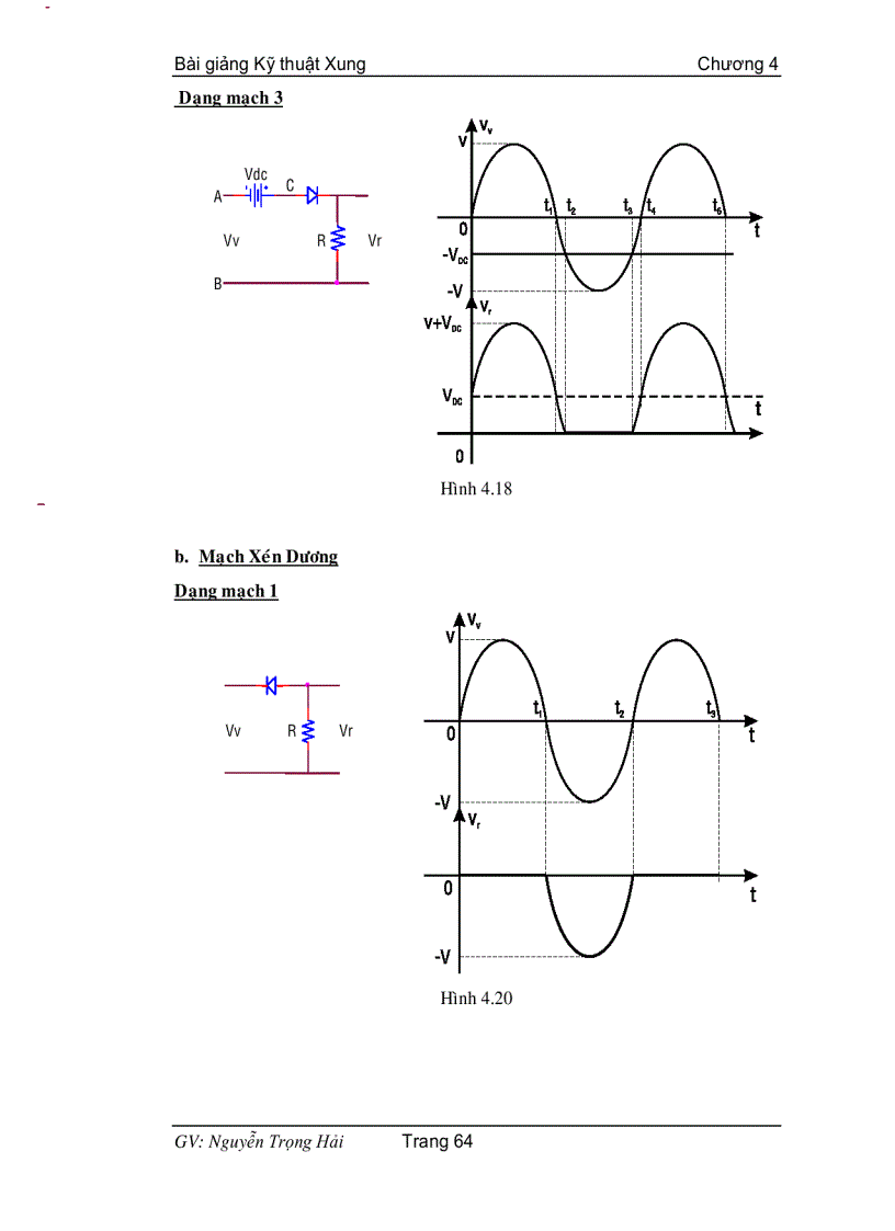 image for page Bài giảng kỹ thuật xung 4