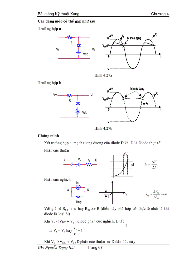 image for page Bài giảng kỹ thuật xung 4