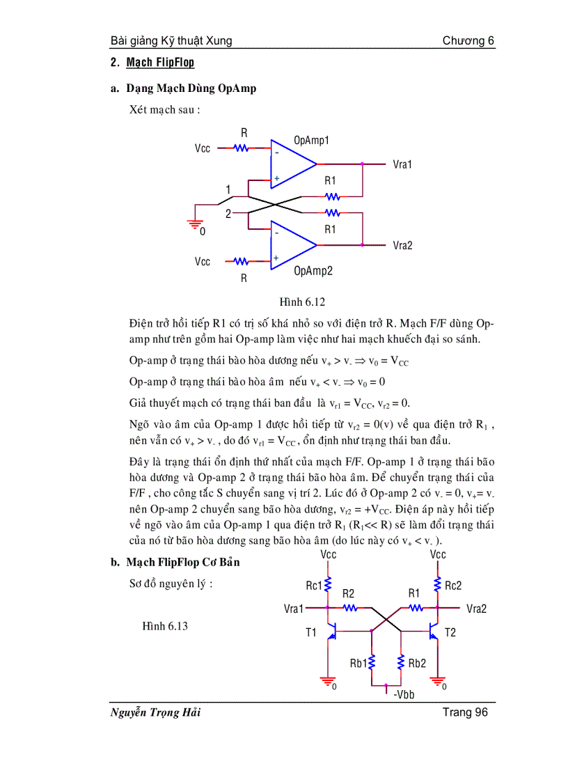 image for page Bài giảng kỹ thuật xung 6