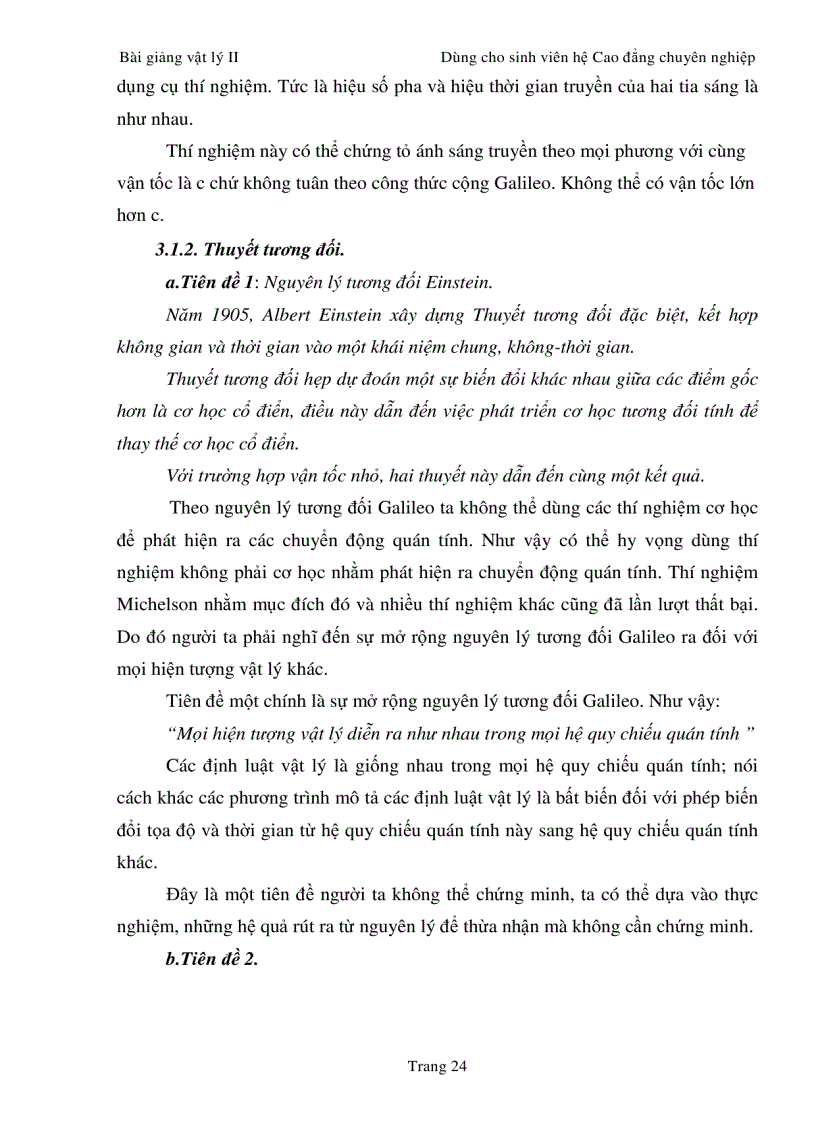 image for page Bài giảng Vật lý 2