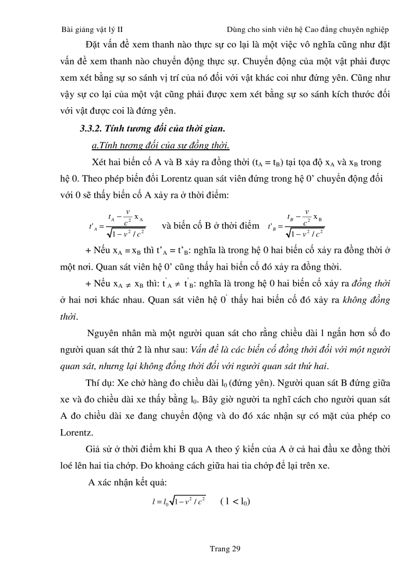 image for page Bài giảng Vật lý 2