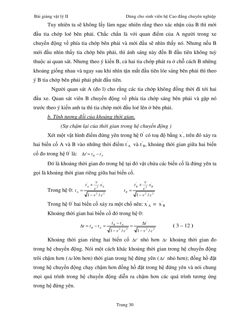 image for page Bài giảng Vật lý 2