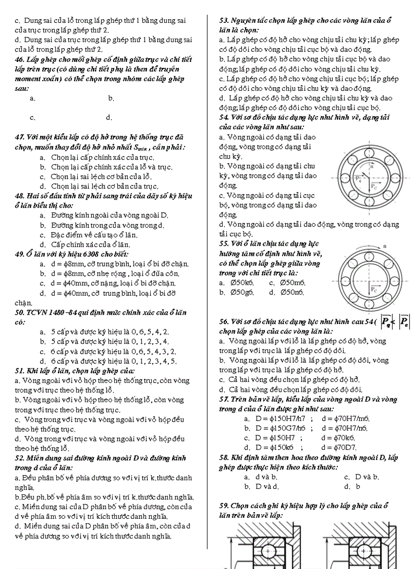 image for page Bài tập trắc nghiệm môn dung sai KT đo