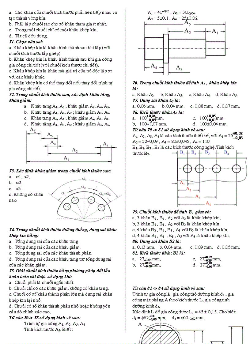 image for page Bài tập trắc nghiệm môn dung sai KT đo