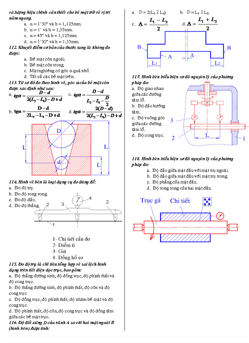 image for page Bài tập trắc nghiệm môn dung sai KT đo
