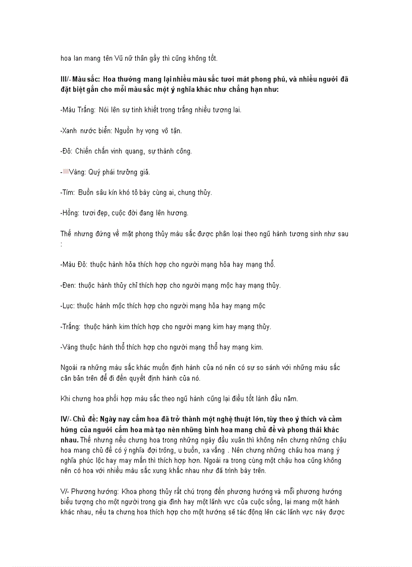 image for page Cắm hoc theo phong thủy