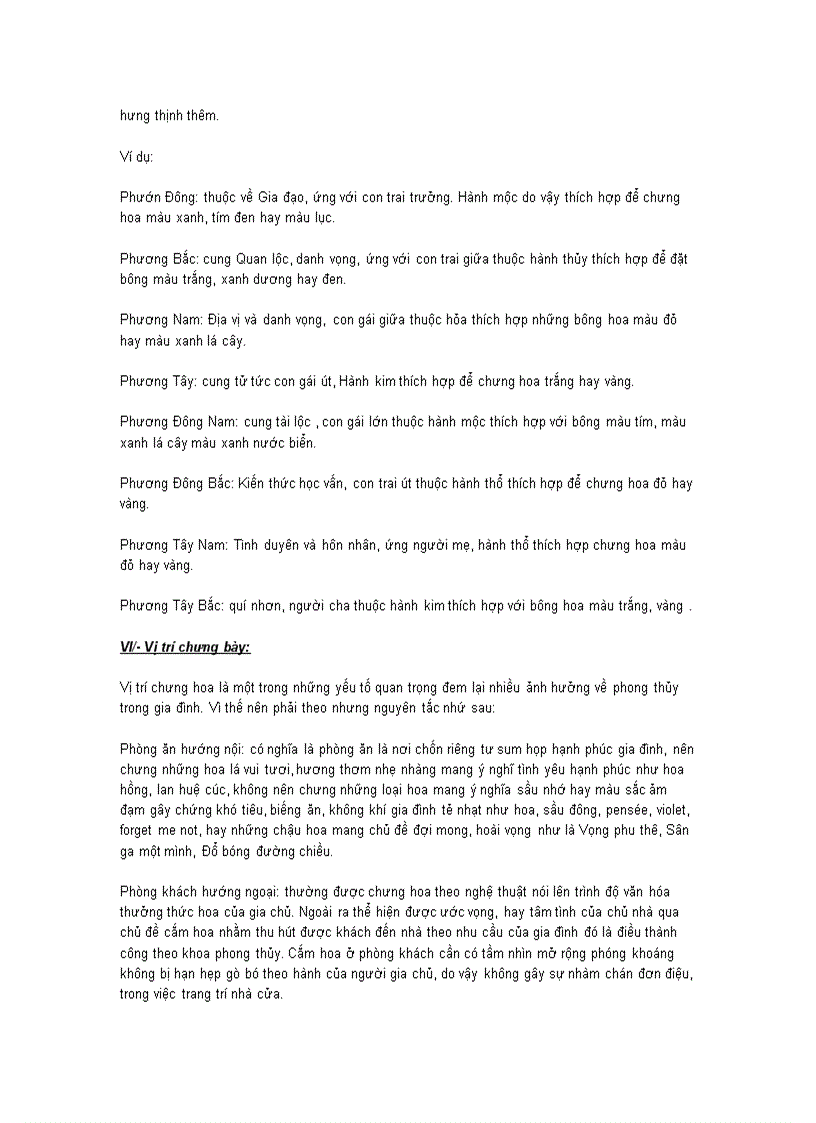 image for page Cắm hoc theo phong thủy