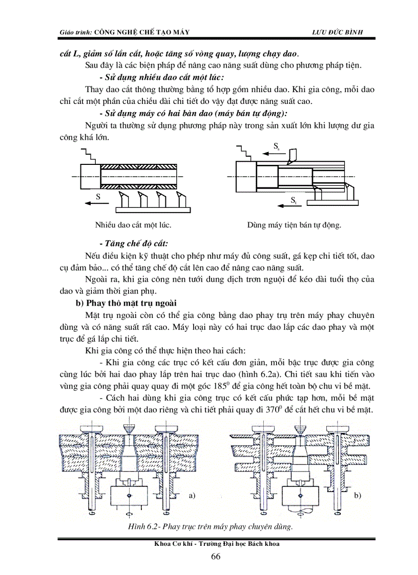 Công nghệ chế tạo máy Chương 6