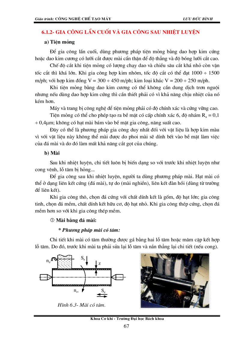 image for page Công nghệ chế tạo máy Chương 6