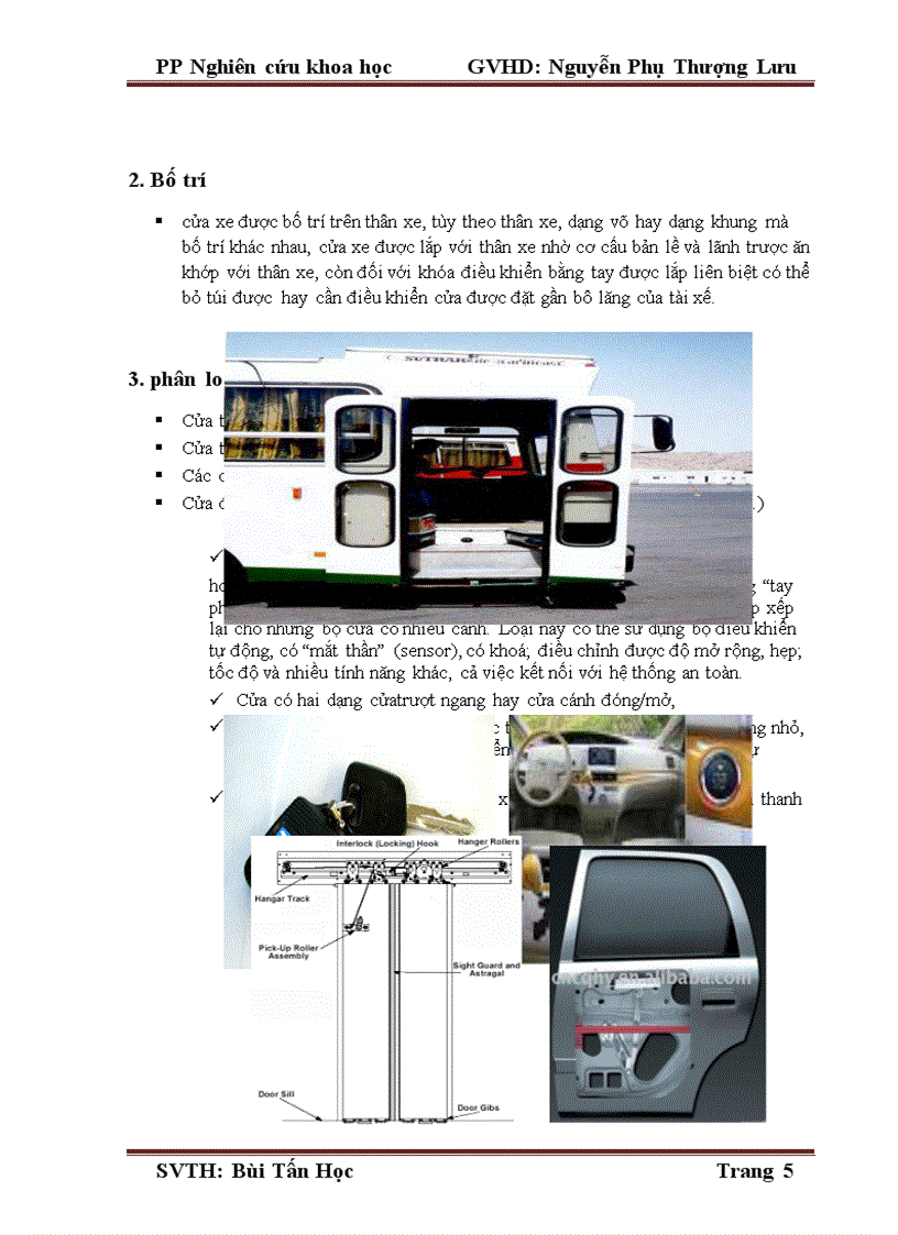 image for page Cua tu dong tren o to