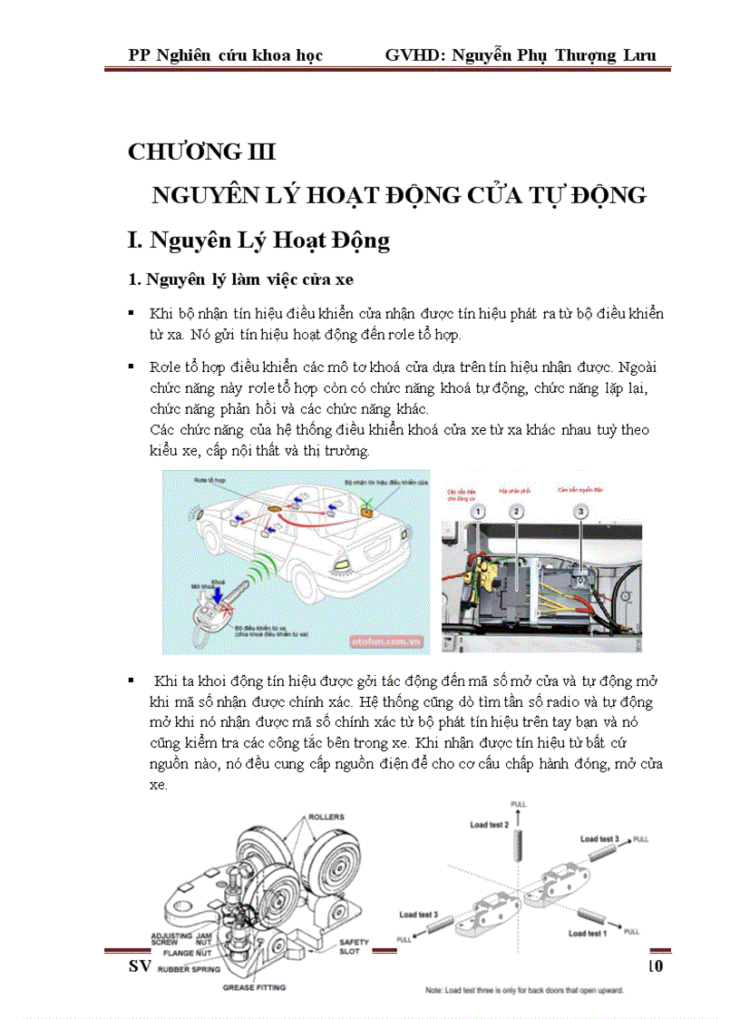 image for page Cua tu dong tren o to