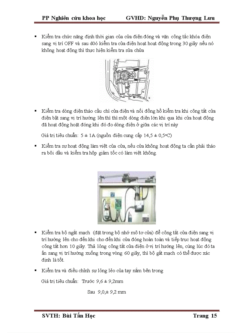 image for page Cua tu dong tren o to