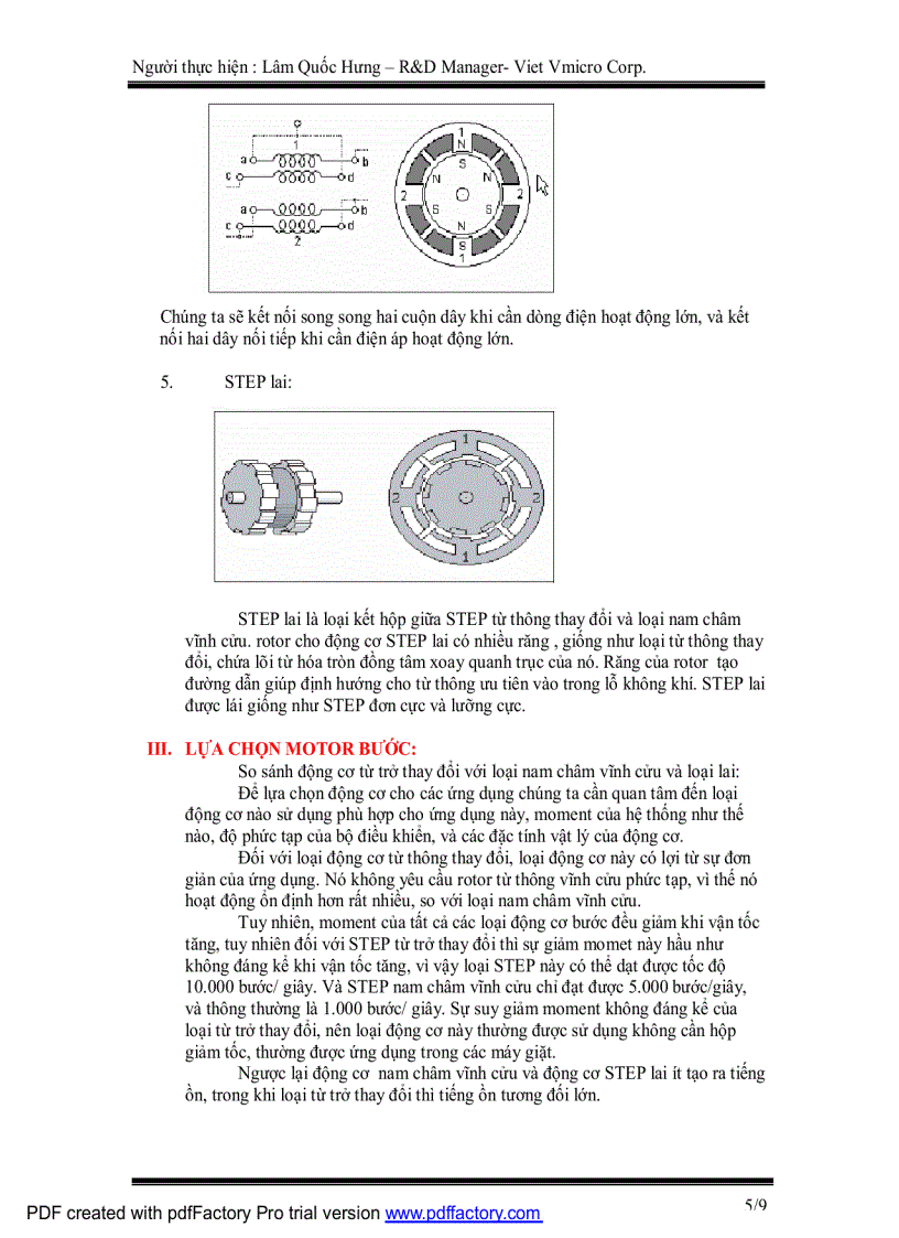 image for page Dong co buoc