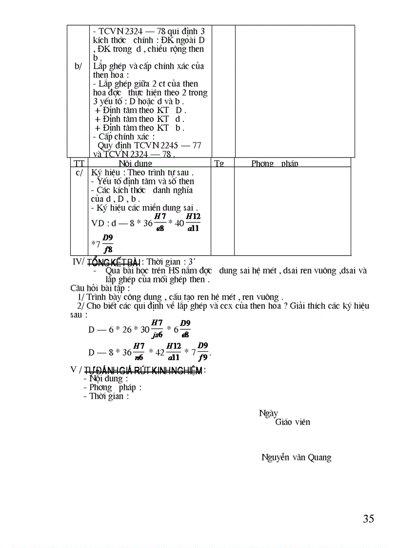 image for page Dung sai lắp ghép và đo lường kỹ thuật