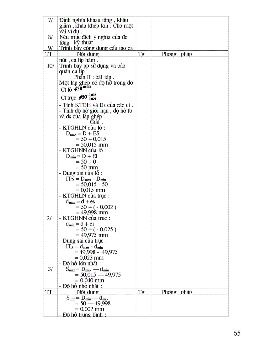 image for page Dung sai lắp ghép và đo lường kỹ thuật