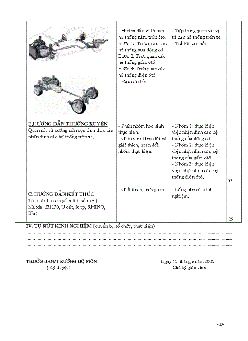 image for page Giáo án cấu tạo và bảo dưỡng