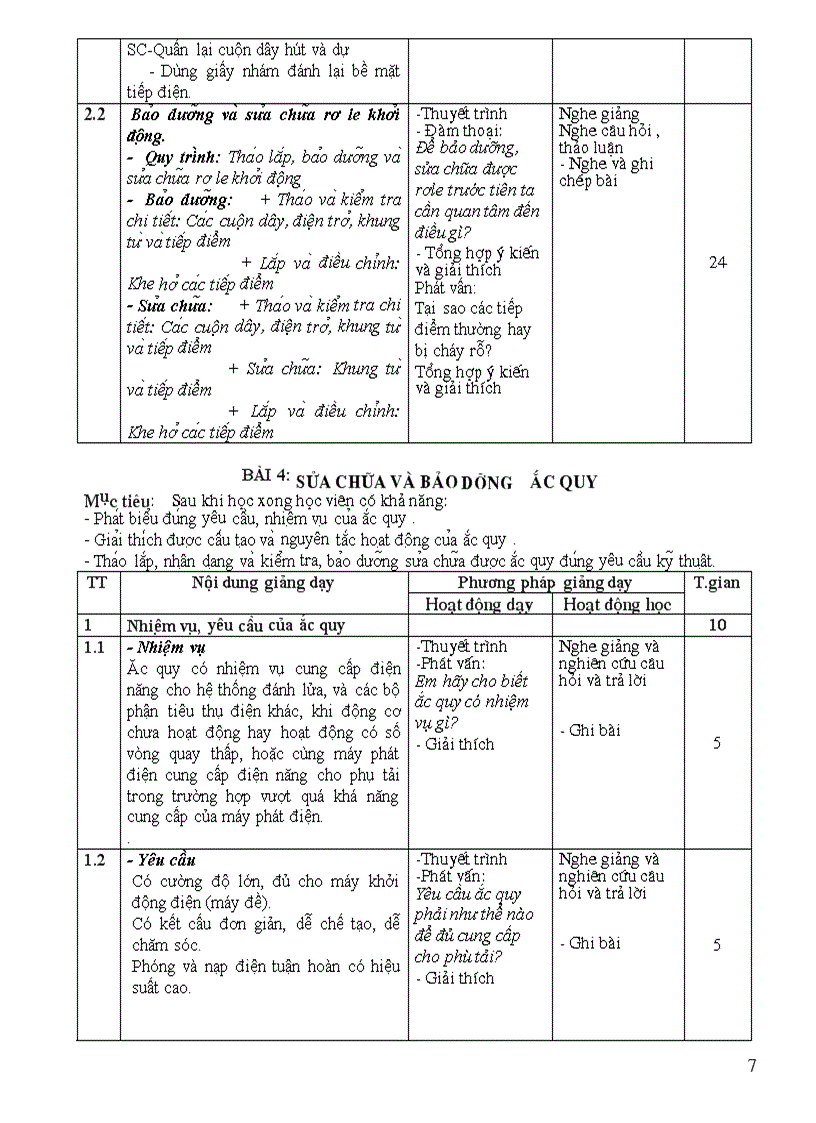 image for page Giáo an Hệ thống khởi động đánh lửa