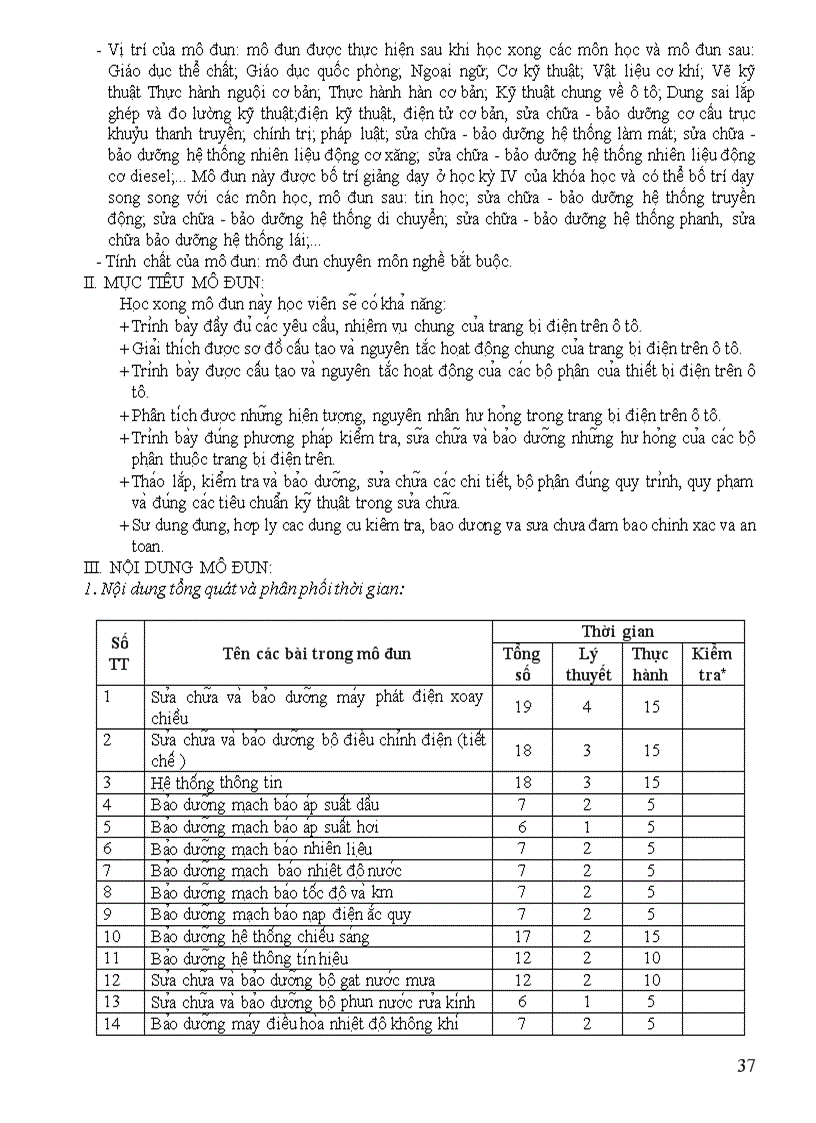 image for page Giáo an Hệ thống khởi động đánh lửa