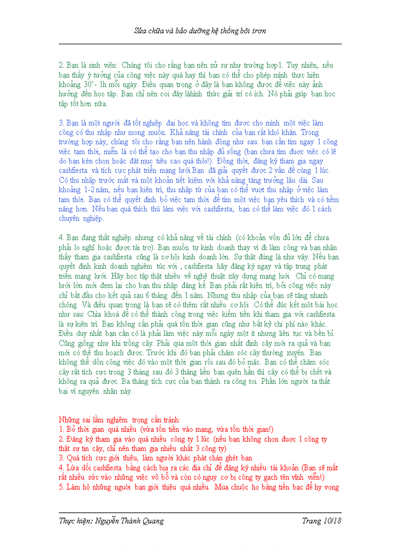 image for page Giáo án thục hành bôi trơn