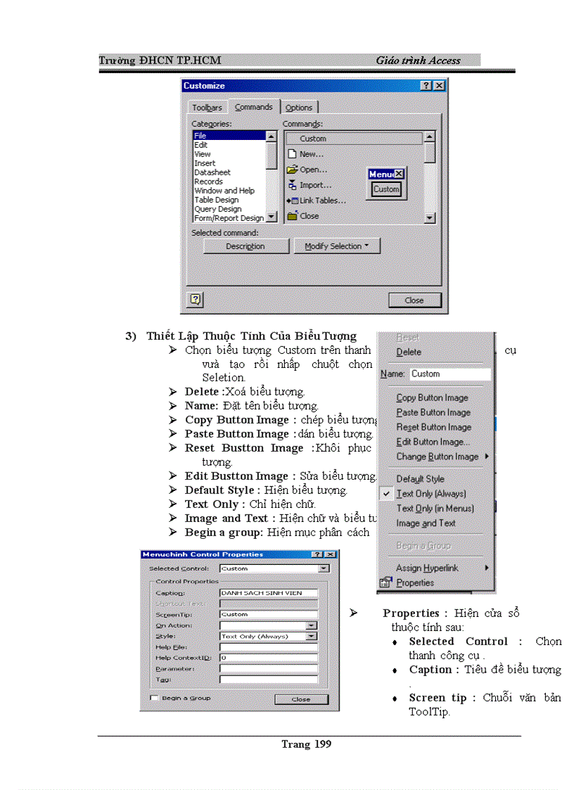 image for page Giáo trình Access