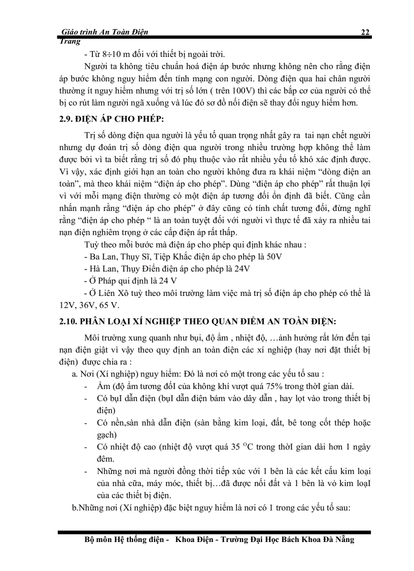 image for page Giáo trình an toàn điện