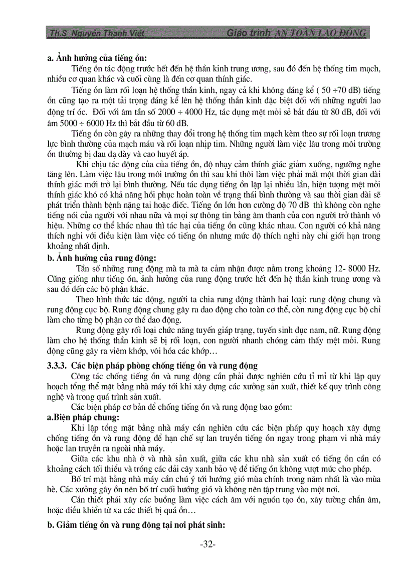 image for page Giáo trình An toàn lao động