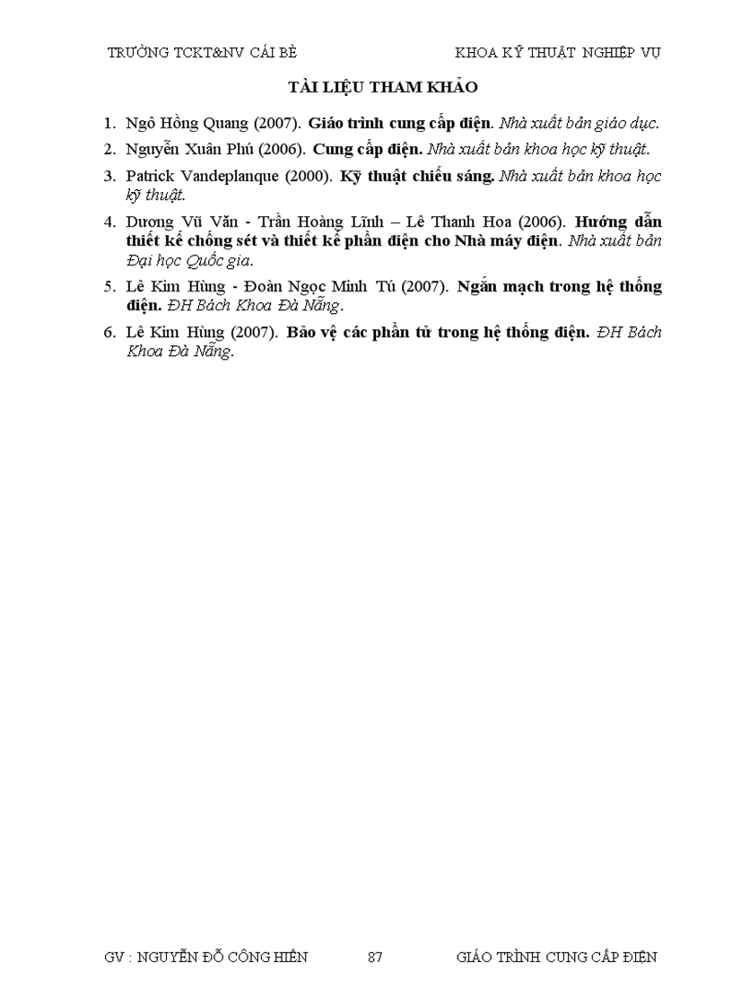 image for page Giao trinh cung cap dien