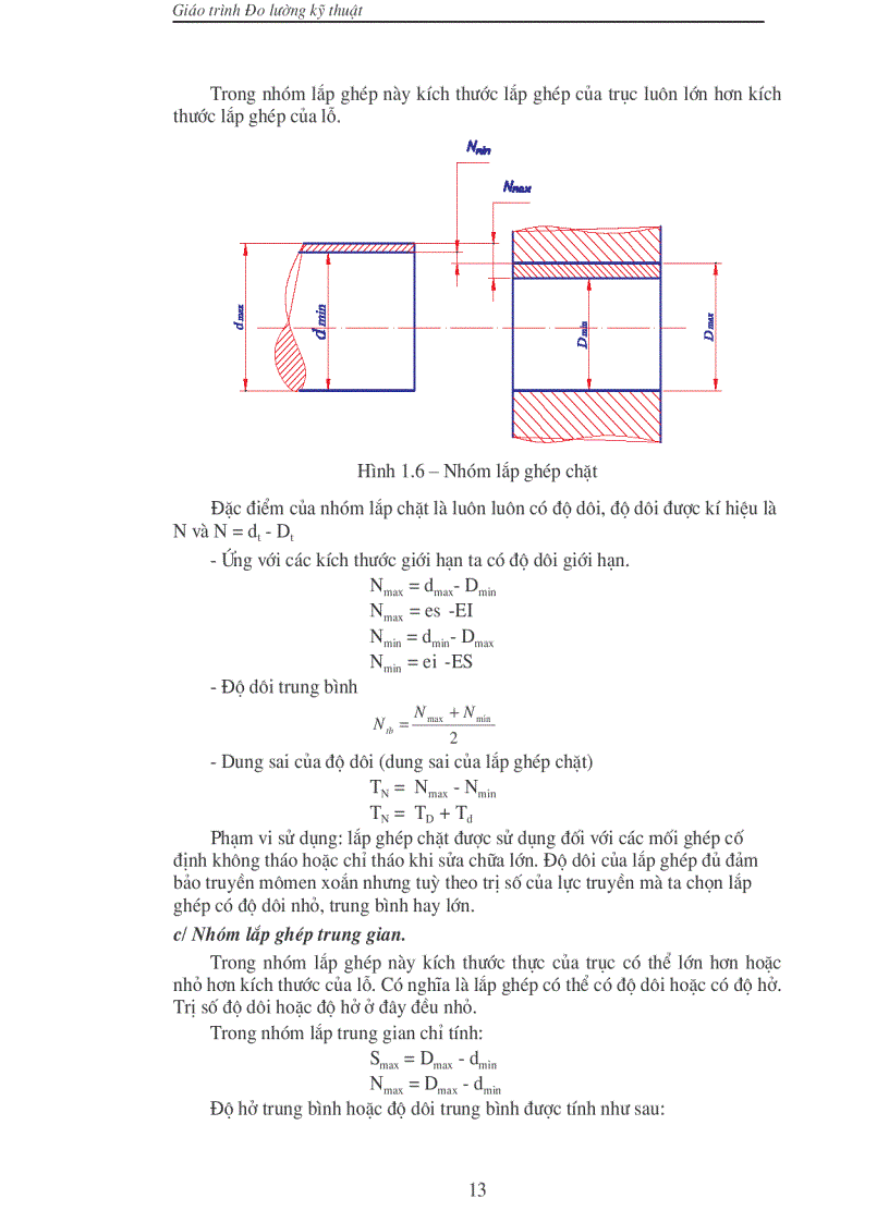 image for page Giao trinh dung sai lap ghep