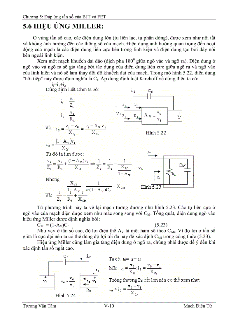 image for page Giáo trình mạch BJT và FET1