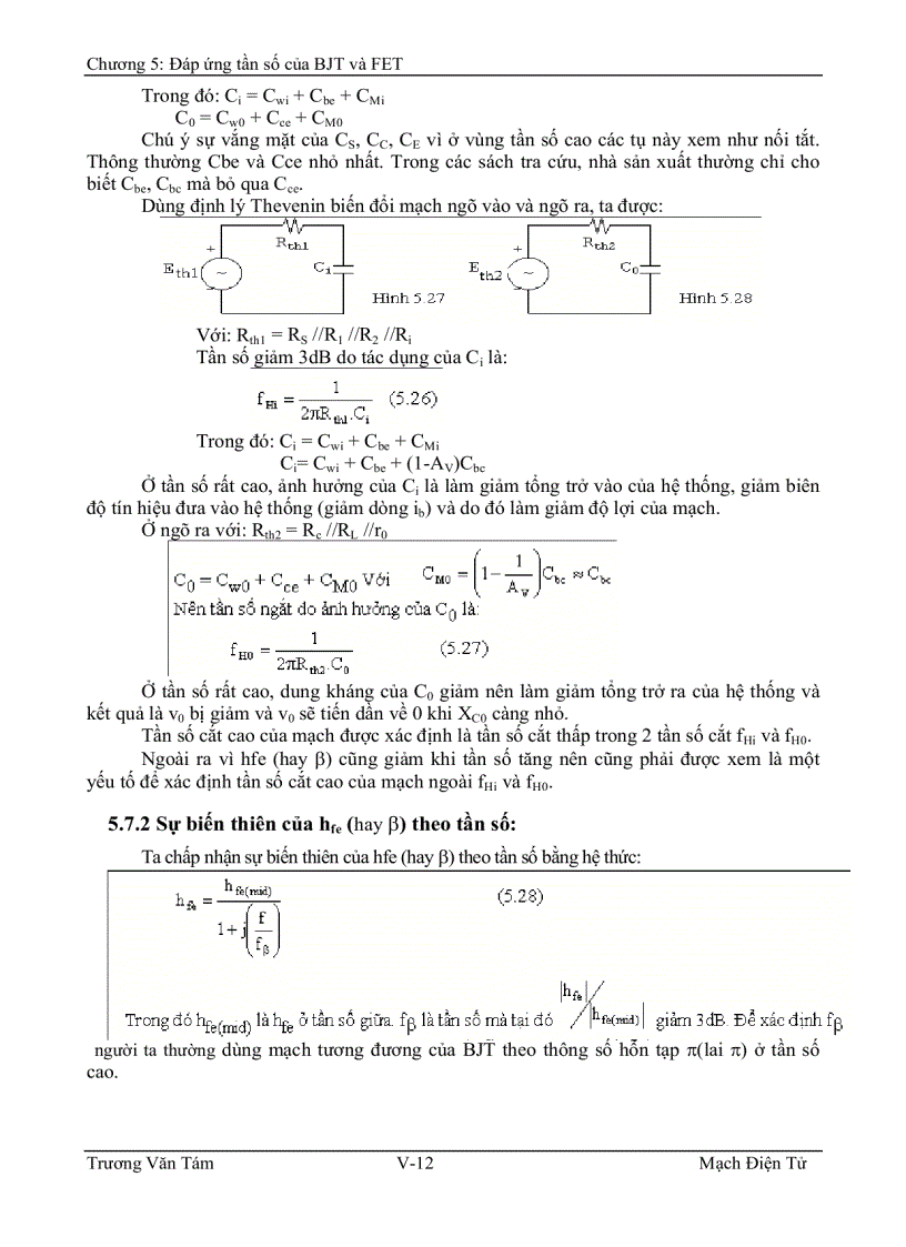 image for page Giáo trình mạch BJT và FET1