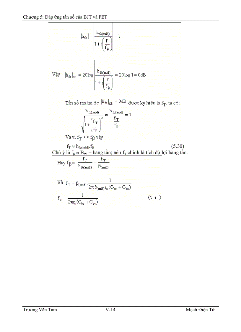 image for page Giáo trình mạch BJT và FET1