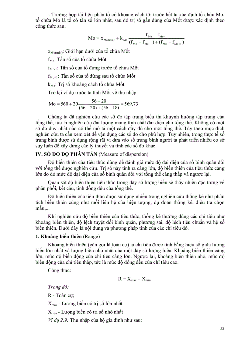 image for page Giáo trình nguyên lí thống kê kinh tế