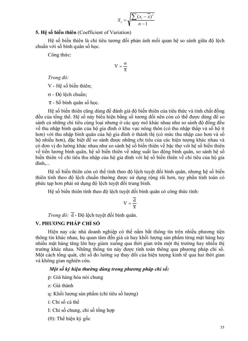 image for page Giáo trình nguyên lí thống kê kinh tế