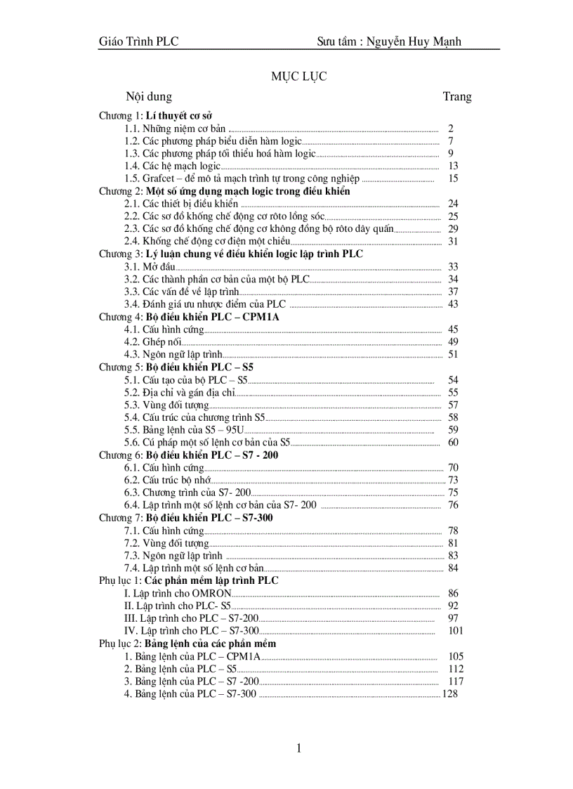 image for page Giao trinh plc