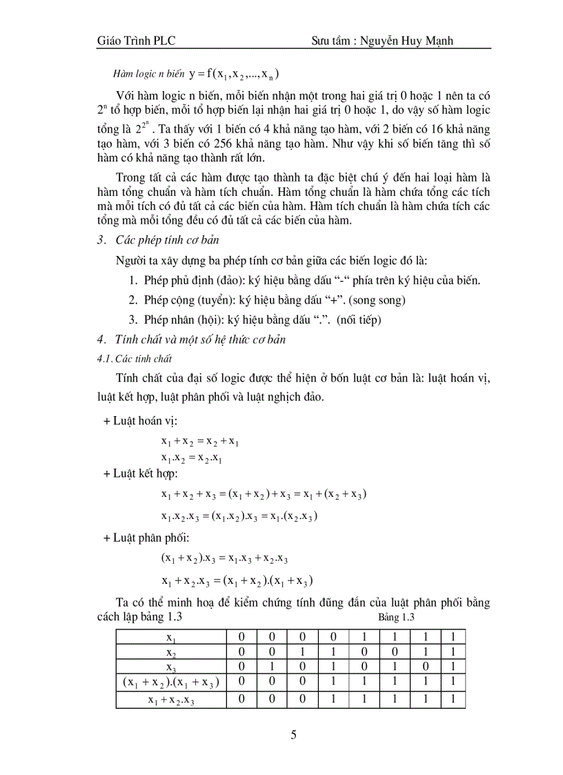 image for page Giao trinh plc