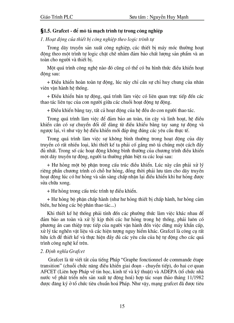 image for page Giao trinh plc