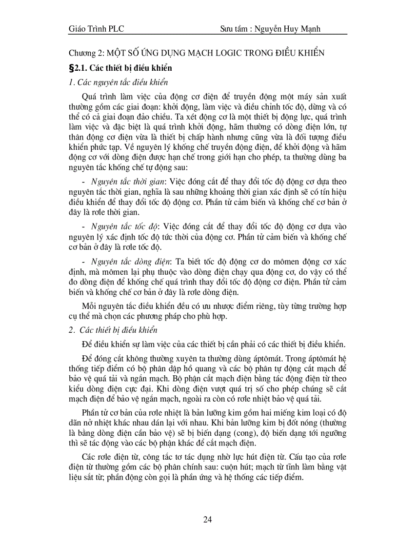 image for page Giao trinh plc