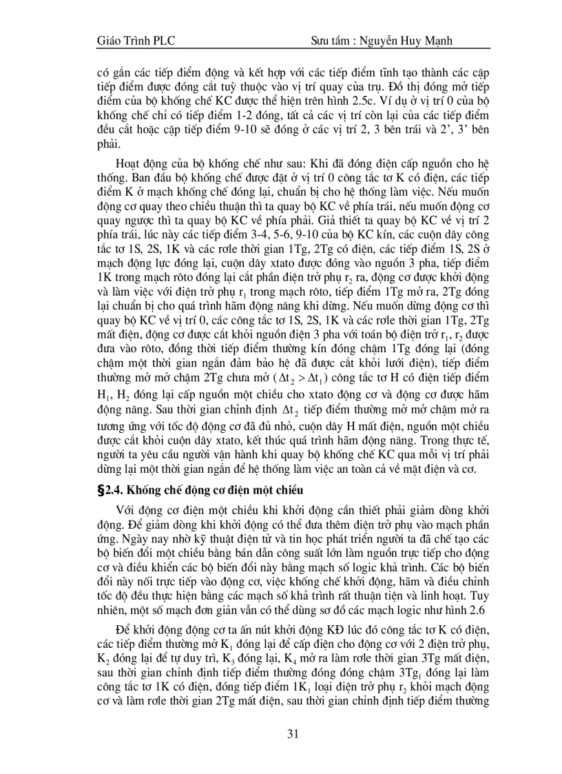 image for page Giao trinh plc