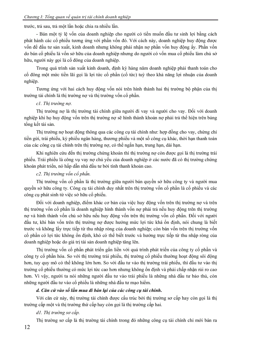 image for page Giáo trình qquản trị tài chính