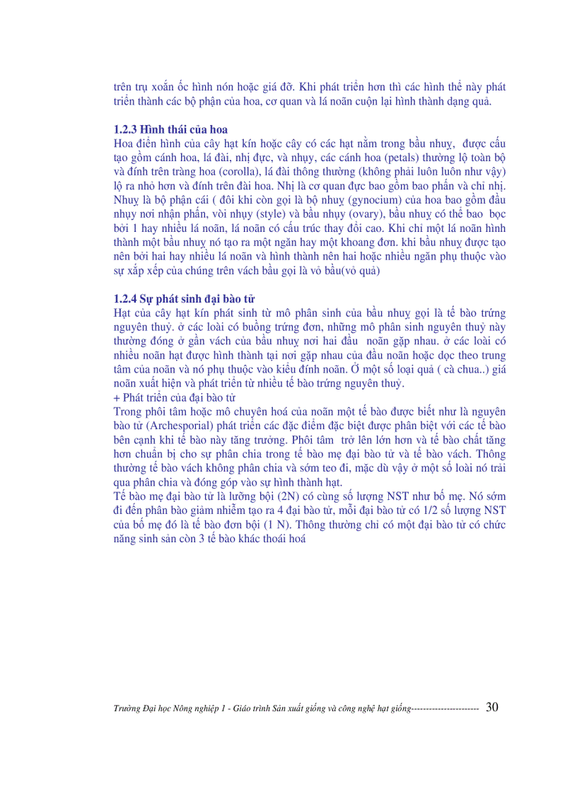 image for page Giáo trình Sản xuất hạt giống